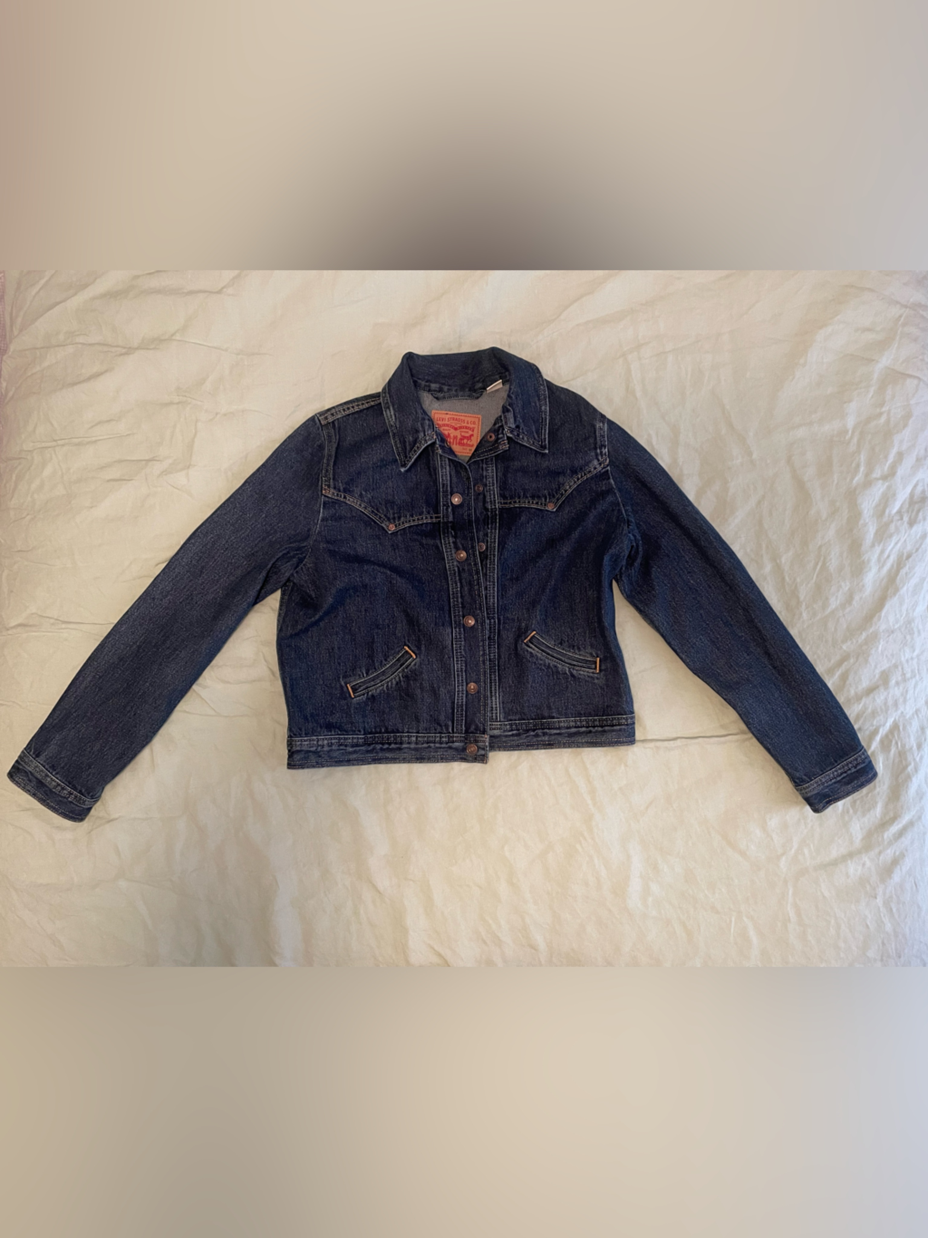 Levi's Navy Blue Denim Jacket